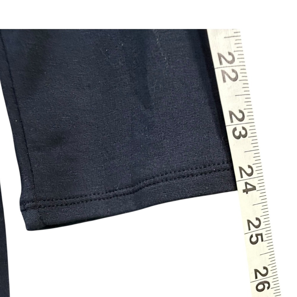 J Jill Pure Jill Luxe Tencel Shift Dress Womens XL Blue Turtleneck Liquid Drape - Picture 13 of 16